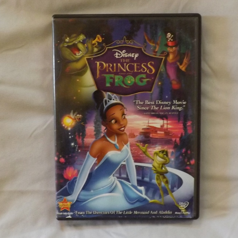 The Princess and The Frog DVD movies